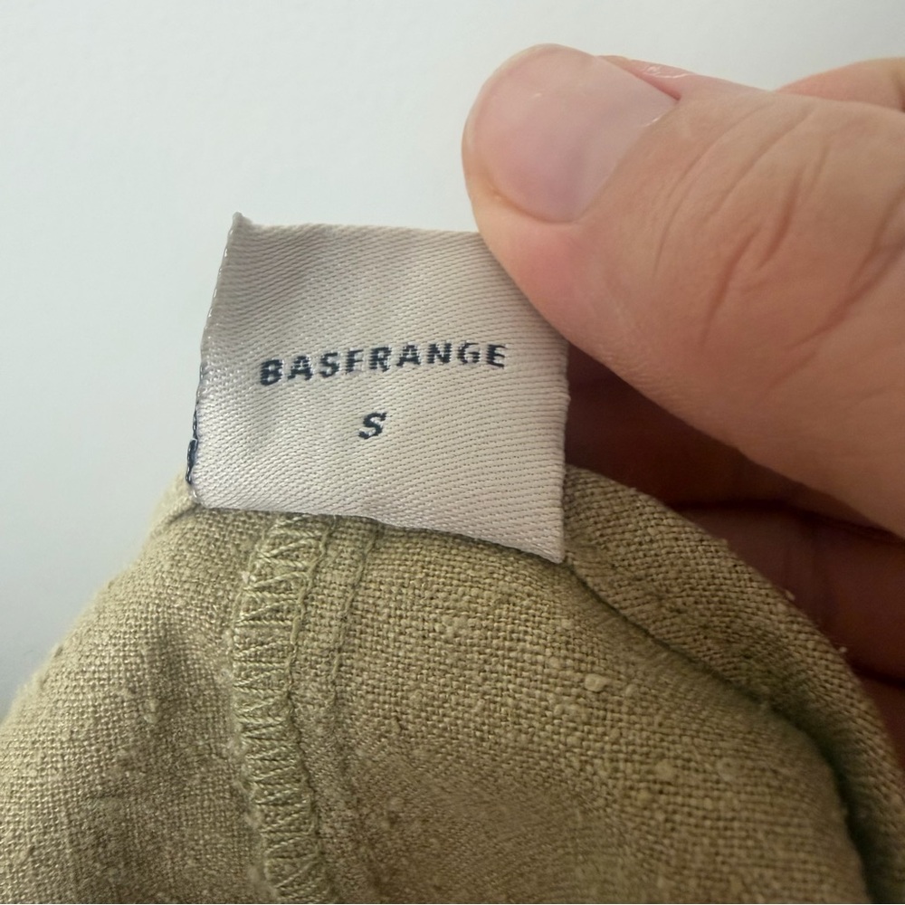 BASERANGE Otay Wild Silk Jumpsuit Tan size Small - Picture 6 of 9